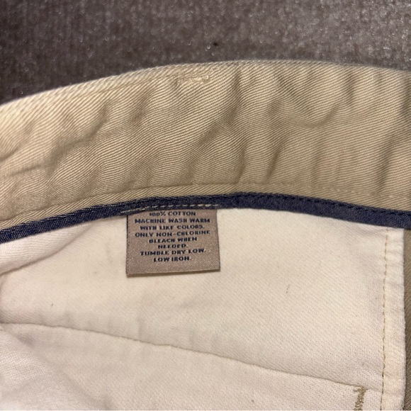 Bills Khakis Mens 36 Classic Fit Tan Chino Pants Made USA - Picture 5 of 14